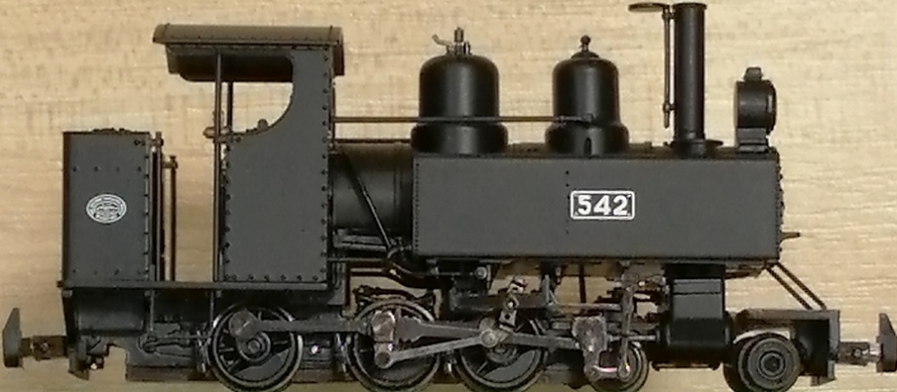 Bachmann Baldwin Class D Wdlr Black Scale