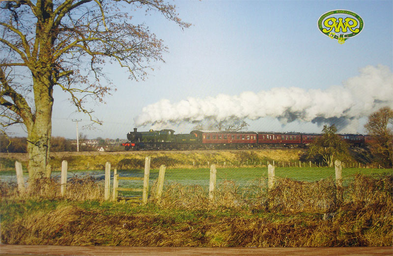 GWR 2807 at Didbrook near Toddington