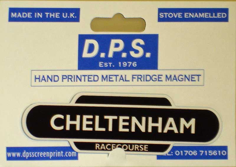 Cheltenham race course totem fridge magnet