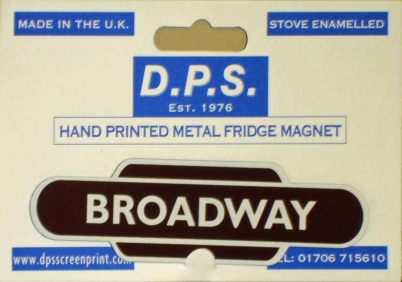 Broadway totem fridge magnet