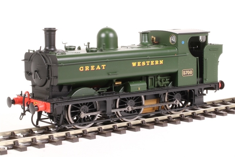 Dapol 7S-007-002 Class 57xx 0-6-0PT pannier 5700 in Great Western Green ...